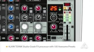 XENYX QX1202USB Small Format Mixer & USB Audio Interface