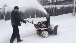 самодельный снегоуборщик к мотоблоку.