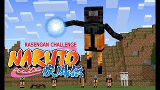 Monster School: Naruto Shippuden Challenge - Rasengan (Minecraft Animation)