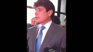 Rod Blagojevich right after case went to jury