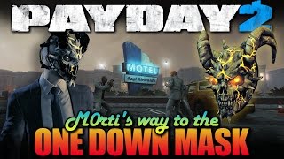 One Down - Hotline Miami (Payday 2 - M0rti's way to the One Down Mask)