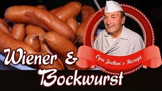 Wiener & Bockwurst selber machen - Wurst selber machen - Opa Jochen´s Rezept