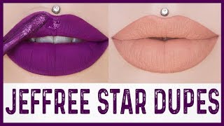 DUPES for Jeffree Star "You.Better.Work" & "Butt Naked"