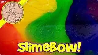 Rainbow of Slime! Watch Us Make a "SlimeBow" With 50 Slime Barrels!