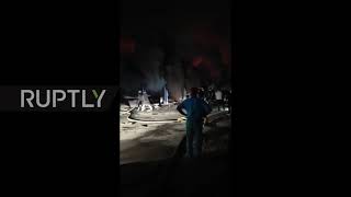 North Macedonia: At least 10 dead after fire at makeshift COVID treatment centre