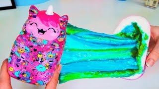 DIY  ЛИЗУН - ЕДИНОРОГ ? КАК СДЕЛАТЬ МЕТАЛИЧЕСКИЙ ЛИЗУН