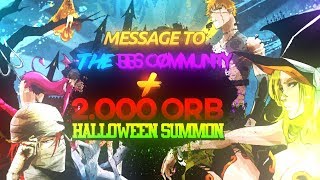 A Message To The Community / 2,000 Orb Summon! [Bleach Brave Souls]