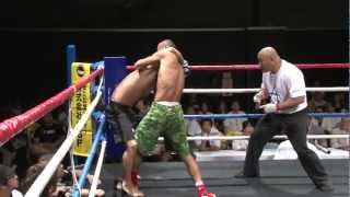 WARU下克上-70kg個人1回戦 ヒットマン田川VSヒロポン覚せい中
