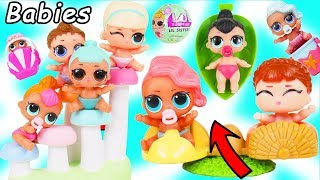 LOL Surprise Dolls Dress Up in School for Lil Sisters Treehouse   Toy Mystery Blind Bag Video