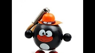 Развивающие игрушки - Дергунчики - СМЕШАРИКИ / Educational toys from wood for kids