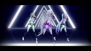【MMD】「Conqueror | IA」【IA, Gumi, Miku Append】