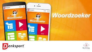 Denksport Woordzoeker Mobiele App - Nederlands