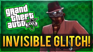 GTA 5 Solo Invisible Glitch Online! NEW Grand Theft Auto 5 Invisibility Glitch After Patch 1.16!