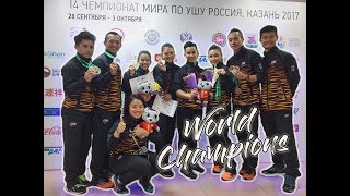 VLOG | WE ARE THE WORLD CHAMPIONS!! | 14th World Wushu Championships - Kazan, Russia