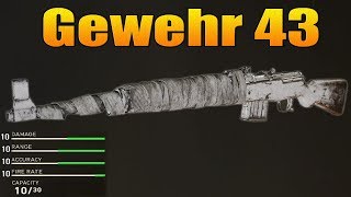 How Good Is The Gewehr 43? (COD WW2 Gun Guide and Stats)