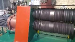 Демонстрация вальцевого станка для разделки кабелей  МБ - 25.