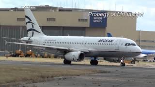 Aegean Airlines A320/A321 SPECIAL! HEATHROW AIRPORT PLANE SPOTTING