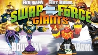 Skylanders Swap Force w/ Giants? - Bouncini vs. Hot Brawl