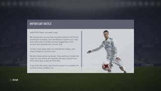 EA DELETED MY CLUB! FIFA 18 ULTIMATE TEAM!
