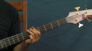 easy bass guitar lesson blitzkrieg Bop the ramones