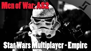 Men of War: AS2 - 1v1 Multiplayer - Star Wars Galaxy at War Mod MP Gameplay