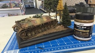 Building the Ambush Diorama using the new weathering and Diorama Effects from Vallejo