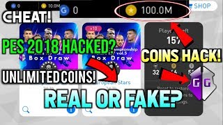 How to hack pes 2018? Coins hack? Real or fake with proof!