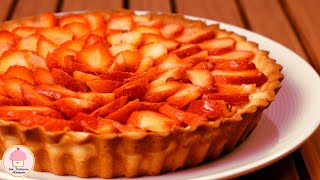 Pay de Queso con Fresas / Cheese and strawberry pie.