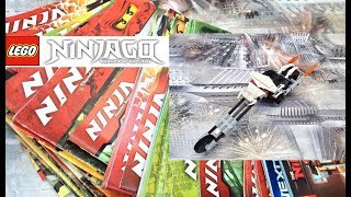 Лего Ниндзяго наборы 2011-2012 года. Приехали мои старые наборы, карточки и инструкции!
