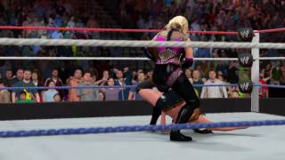 WWE 2K17 The Bash Natalya vs Mickie James