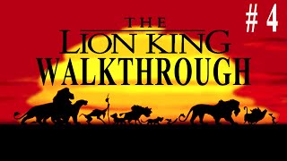 The Lion King Walkthrough Sega Genesis 4/10