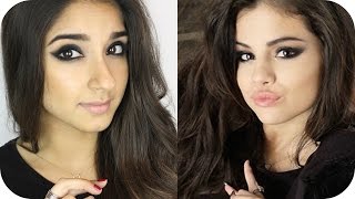 Selena Gomez Smokey Cat Eye Look | Sanny Kaur