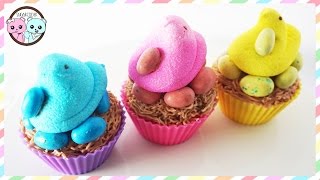 PEEPS CUPCAKES, PEEPS CAKE, EASTER CUPCAKES - SUGARCODER