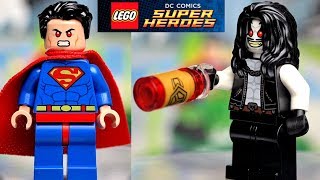 LEGO DC Super Heroes Супермен и Крипто против Лобо 76096 Обзор