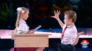 Эвелина Покраснетьева и Илья Макаров - "Восемь с половиной". Ледниковый период. Дети. Второй сезон.