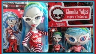 Распаковка и Обзор Ghoulia Yelps базовая Monster High :)