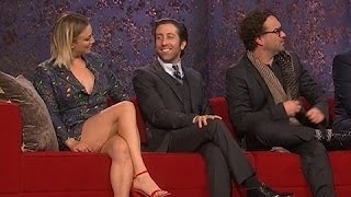 Kaley Cuoco Crossed Legs