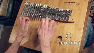 Chromatic Kalimba 2nd series comparison