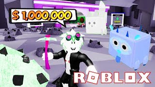 СИМУЛЯТОР ДОБЫЧИ ПИТОМЦАМИ! КАК ДОБЫТЬ 1,000,000 РУДЫ! Roblox Pet Mining Simulator