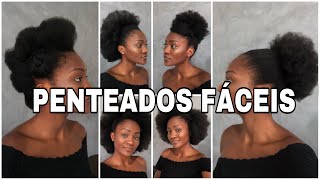6 PENTEADOS FÁCEIS PARA CABELO CRESPO