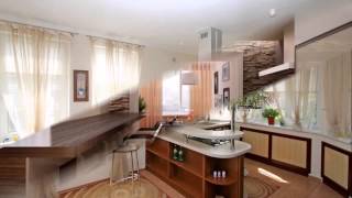 Интерьер Кухни с Барной Стойкой / Breakfast bar in the kitchen