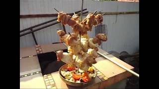Готовим шашлык в тандыре