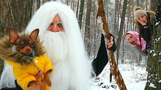 Встретили Волшебника ЧТО загадали Диана и Капа