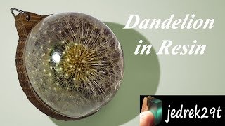 DIY. Dandelion in Resin/Dmuchawiec w Żywicy