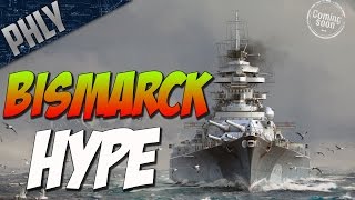 World Of Warship- Battleship Bismarck HYPE - German Navy is COMING!