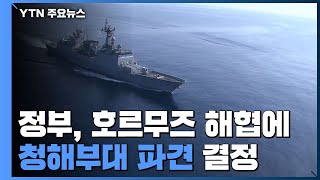 정부, 호르무즈 해협에 청해부대 파견 결정 / YTN