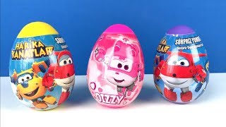 Harika Kanatlar 3 sürpriz yumurta açtık Jett Dizzy Doni oyun hamuru ile hamur oyunları oynadık