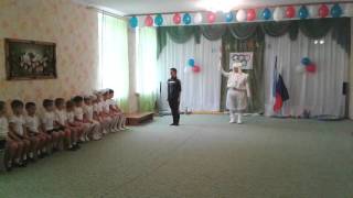 Открытое занятие по физкультуре в подготовительной группе "Олимпиада" ч.2
