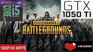 PUBG - Intel Core i5 8600K - Nvidia GeForce GTX 1050 Ti 4GB GDDR5 - Gameplay