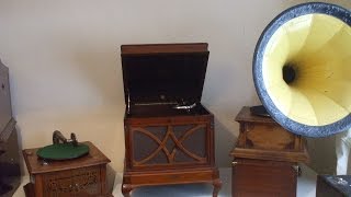 Pt 2 of A Tour of "The Squire's" Collection Colonial, Portable Gramophones & radios